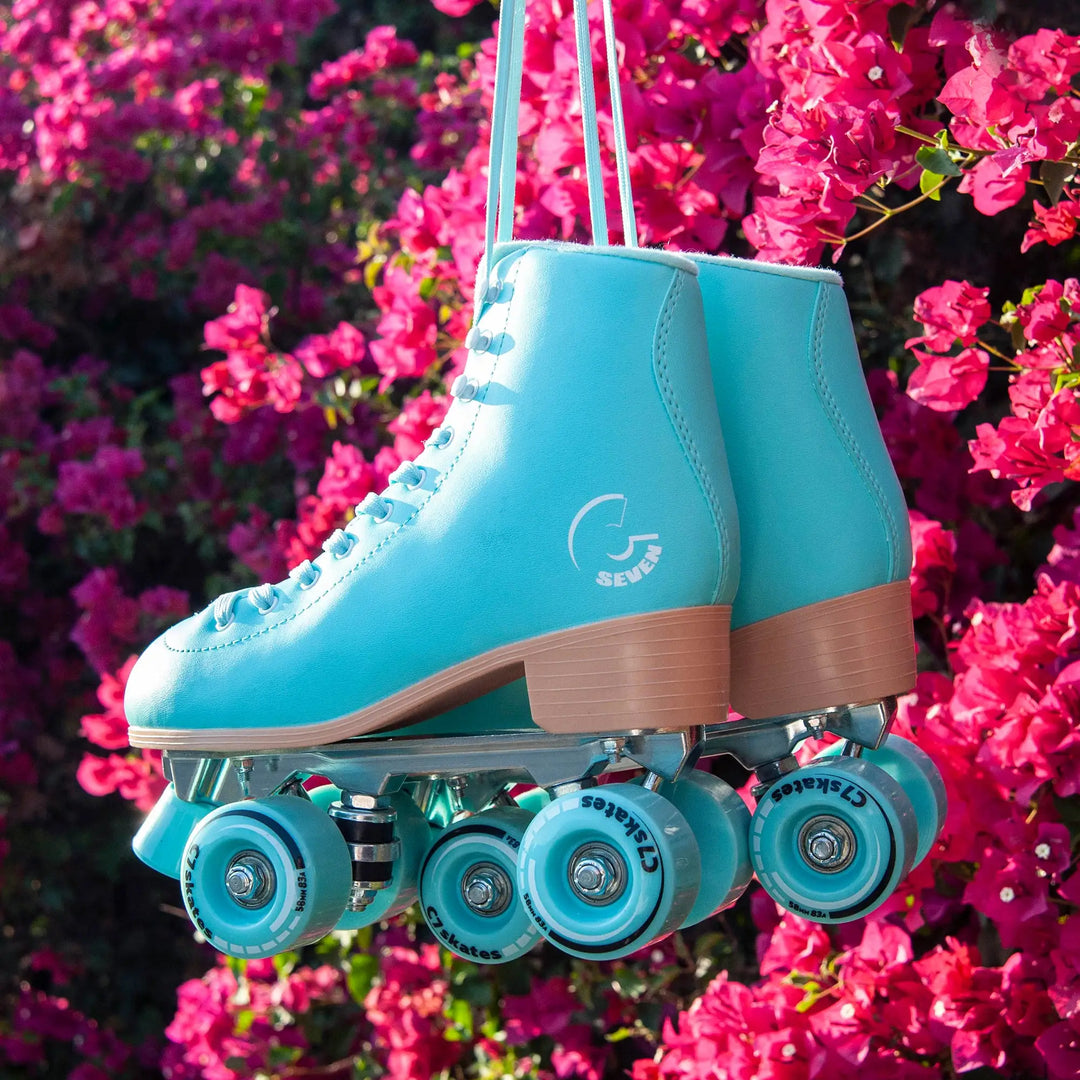 C7 Aquamarine Teal Roller Skates (Pre-order)
