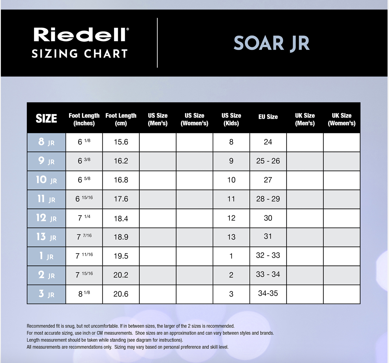 Riedell Soar Ice Skate Set