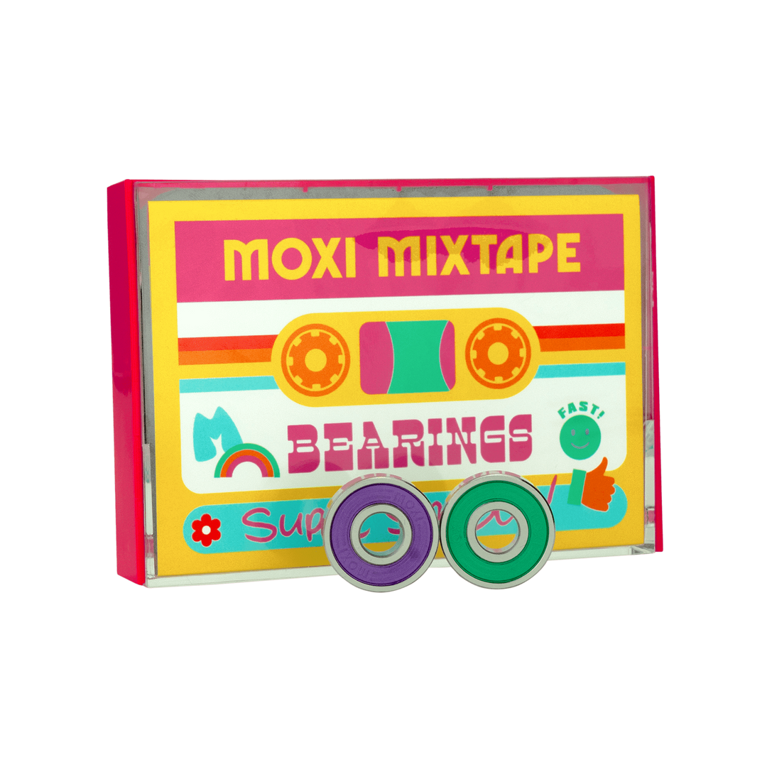 Moxi Mixtape Bearings for Roller Skate Wheels