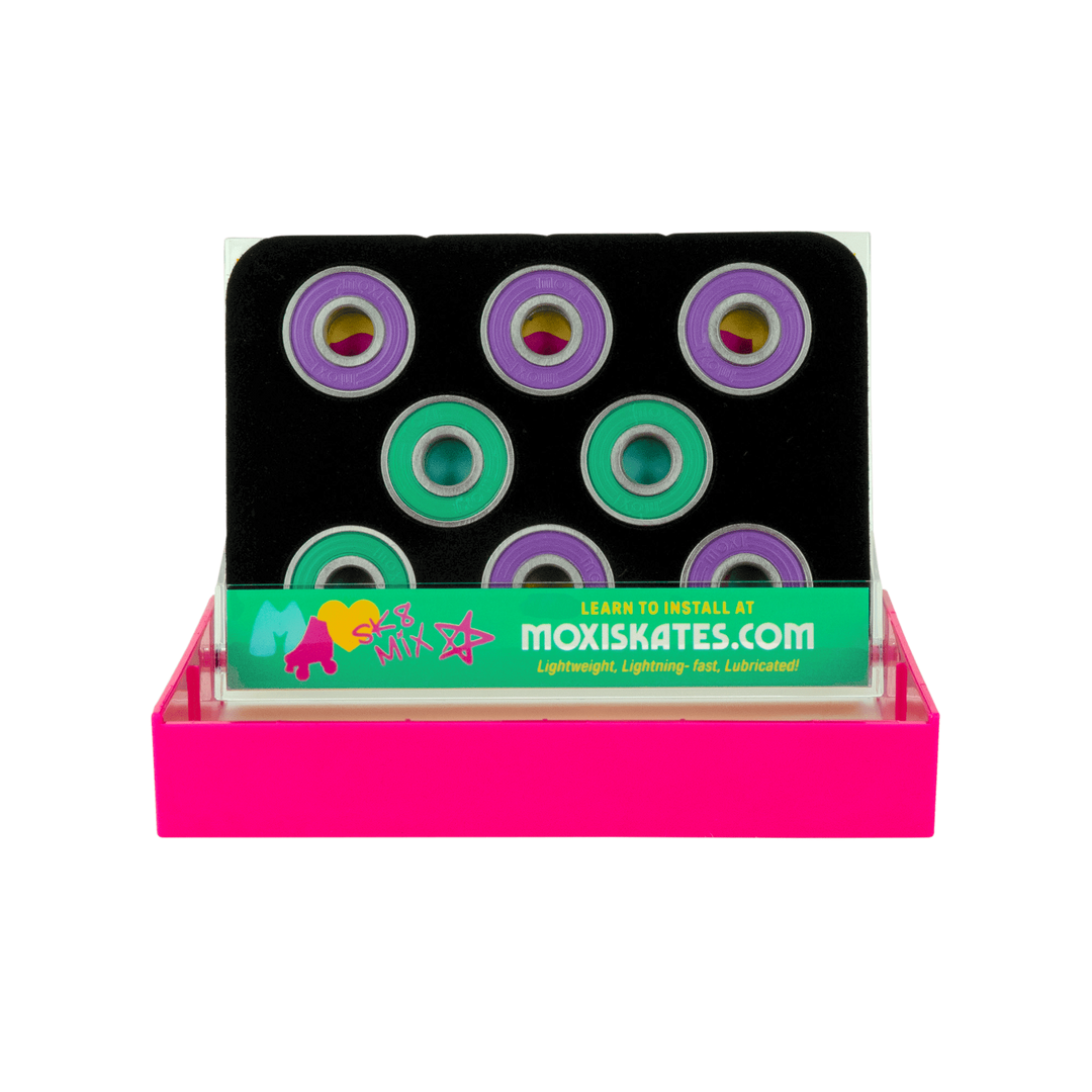 Moxi Mixtape Bearings for Roller Skate Wheels