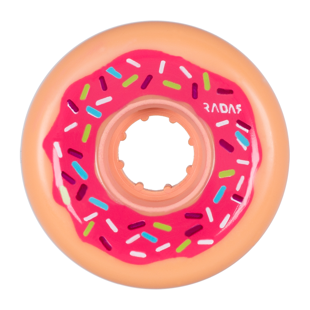 Radar Donut 62mm Outdoor Roller Skate Wheels (4 pack)