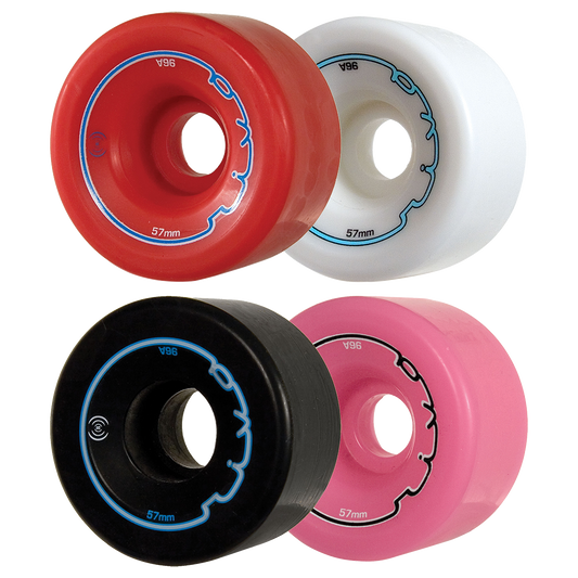 Riva 57mm Indoor Roller Skate Wheels (4 pack)