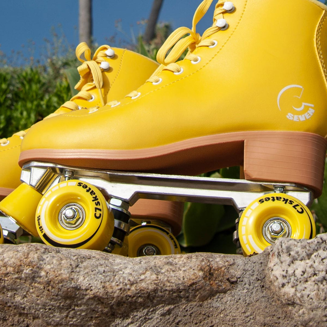 C7 Lemonpop Yellow Roller Skates (Pre-order)