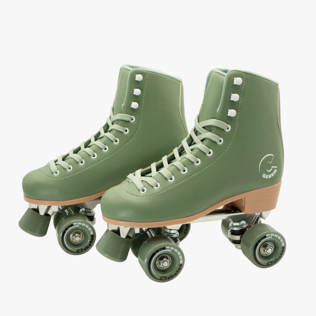 C7 Okumidori Green Roller Skates (Pre-order)