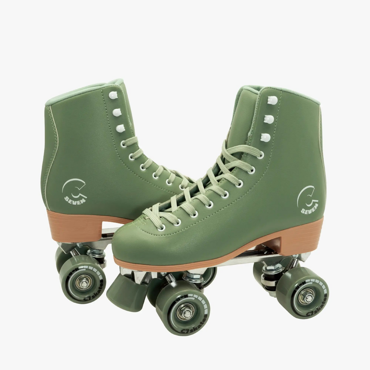 C7 Okumidori Green Roller Skates (Pre-order)