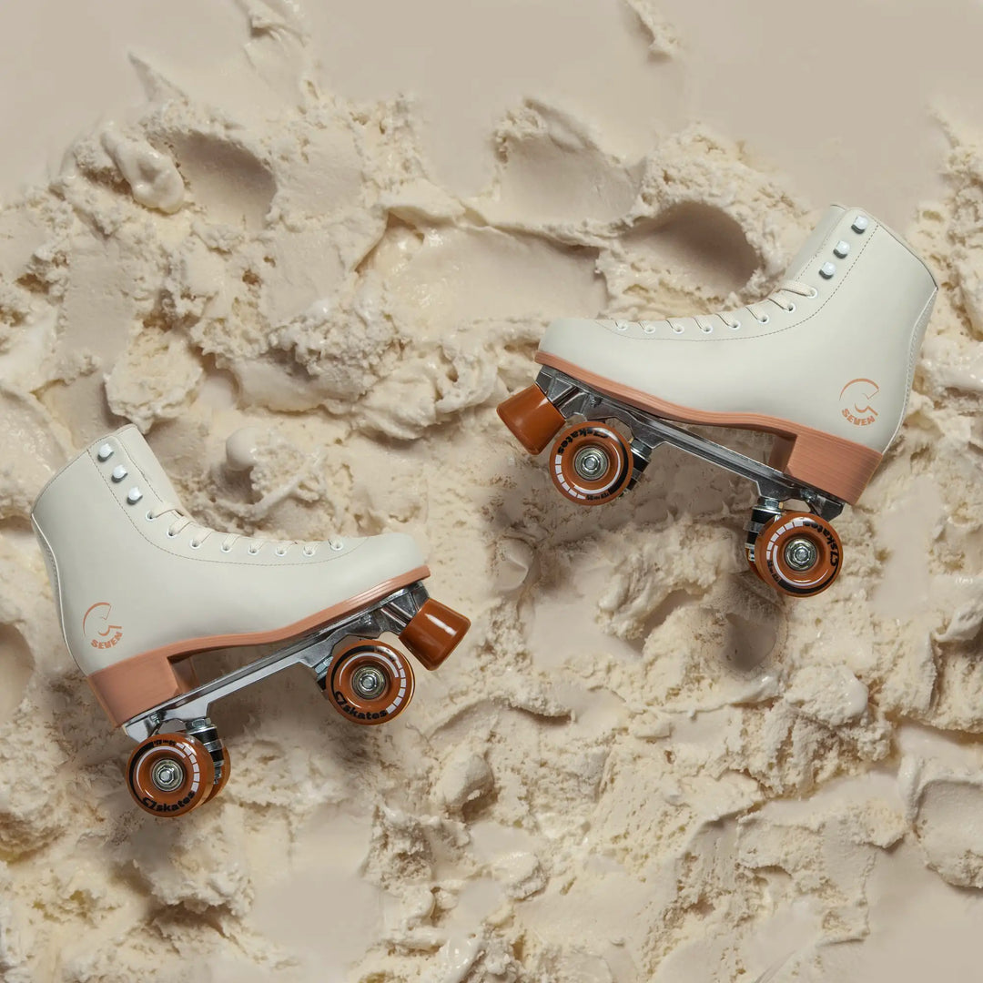 C7 Vanilla Ice Cream Roller Skates