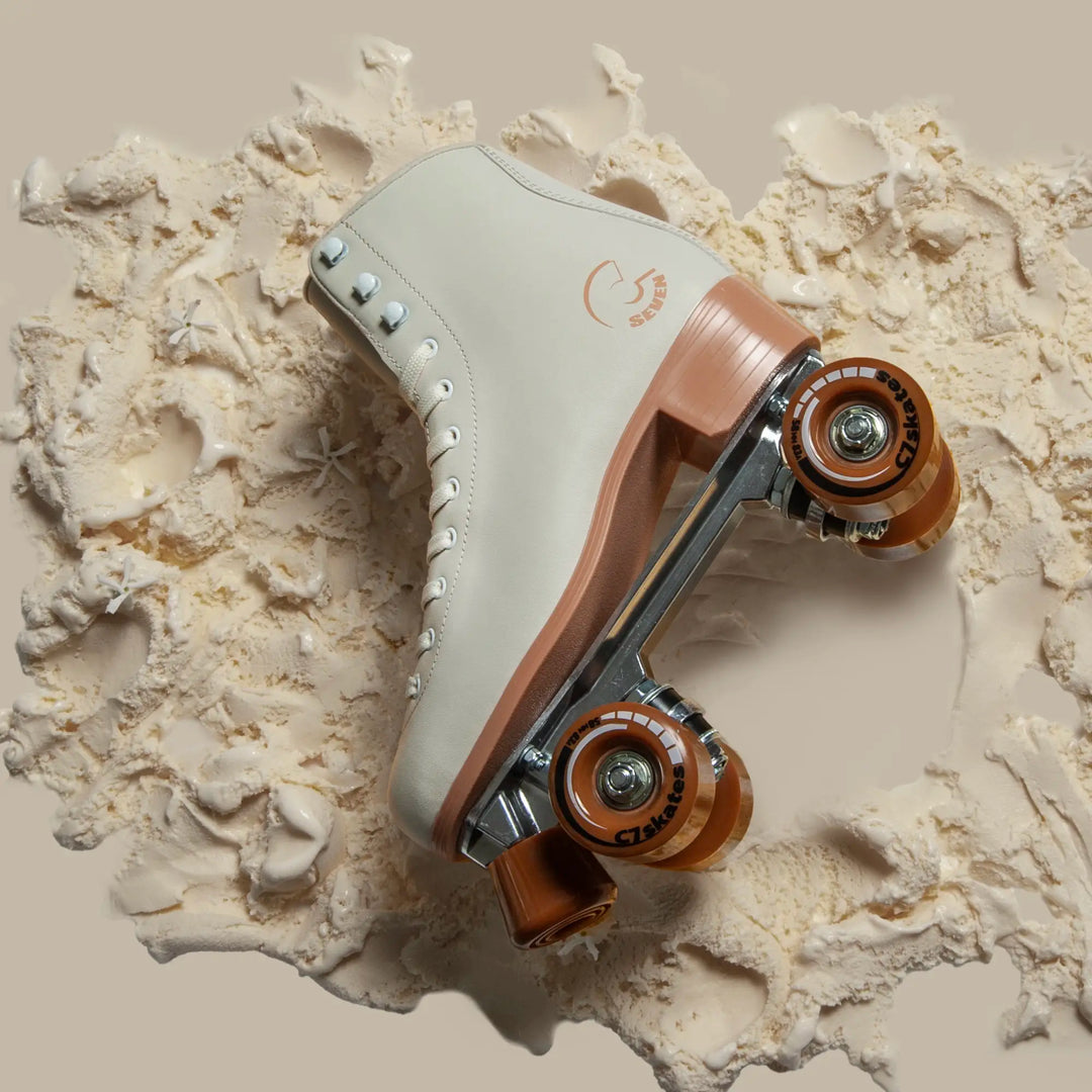 C7 Vanilla Ice Cream Roller Skates