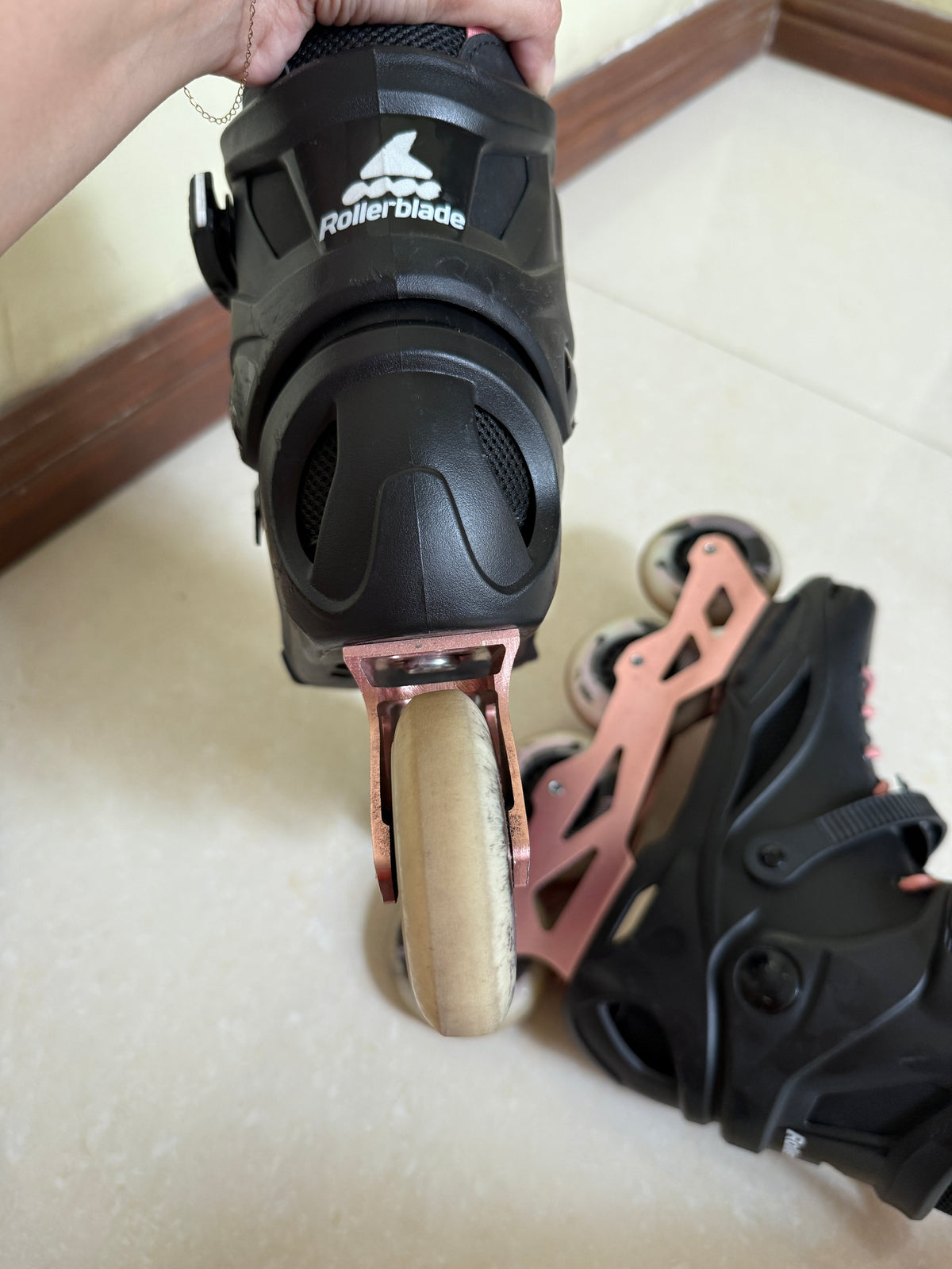2nd Hand Rollerblade RB 80 Pro X Women Inline Skates Bundle (secondhand inline skates)