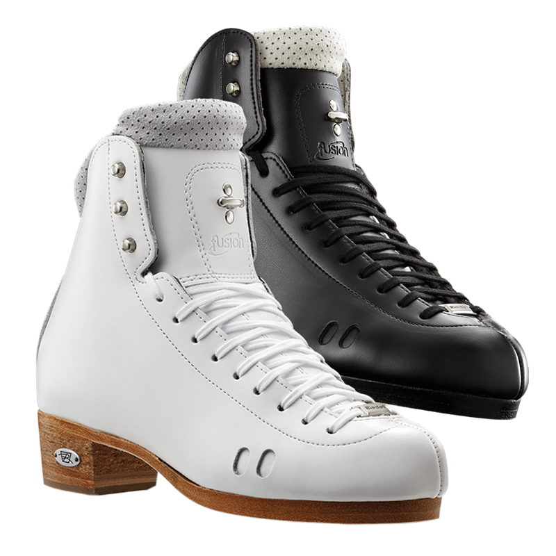 Riedell Fusion 2010 Ice Skate Boot - Black for Men (Boot Only) - PRE-ORDER