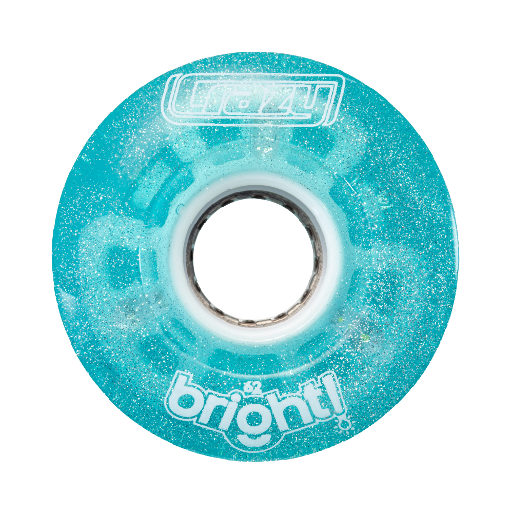 Crazy Skates BRIGHTS Light Up Wheels for Roller Skates